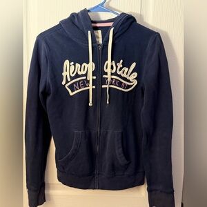 Vintage Aeropostale Blue and Pink Jacket